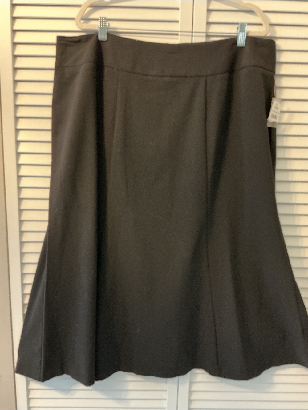 Cato Black A-Line Skirt